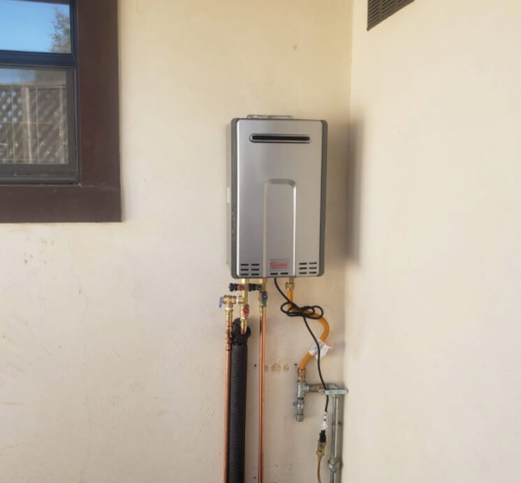 Rinnai tankless water heater