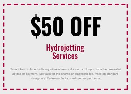 Discount on Hydrojetting Service
