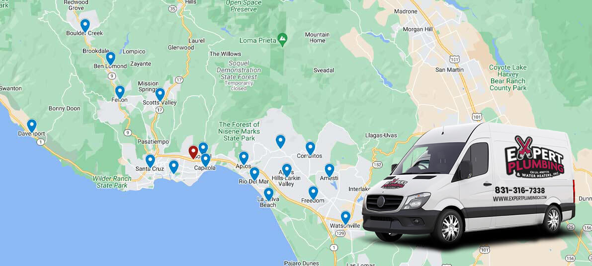 Service Areas - Expert Plumbing & Water Heaters