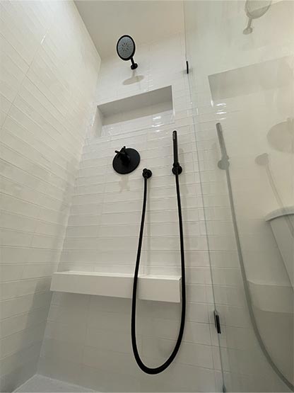 Shower renovation 